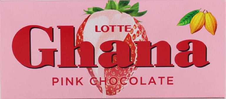 ロッテ　ガーナピンクチョコレート